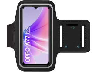 Oppo A77 5G Fitness Jogging Sport Armband mit Schlüsselfach
