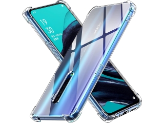 Oppo Reno2 Hülle Crystal Clear Case Bumper transparent