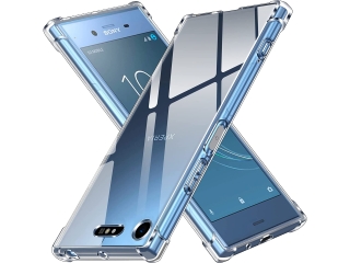 Sony Xperia XZ1 Hülle Crystal Clear Case Bumper transparent