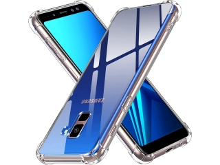 Samsung Galaxy A8 2018 Hülle Crystal Clear Case Bumper transparent