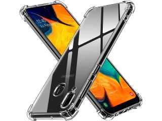 Samsung Galaxy A40 Hülle Crystal Clear Case Bumper transparent