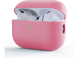 Apple AirPods Pro (2022) Liquid Silikon Case Hülle rosa