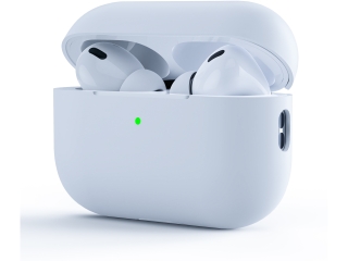 Apple AirPods Pro (2022) Liquid Silikon Case Hülle weiss