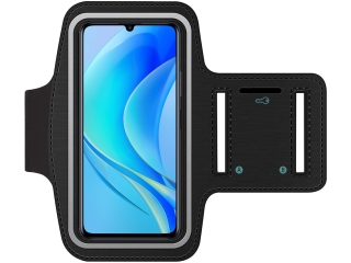 Huawei Nova Y70 Fitness Jogging Sport Armband mit Schlüsselfach