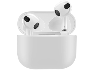 Apple AirPods (2021) Liquid Silikon Case Hülle weiss