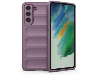Samsung Galaxy S21 FE CloudCase TPU Hülle purple