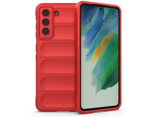 Samsung Galaxy S21 FE CloudCase TPU Hülle rot