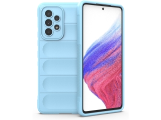 Samsung Galaxy A53 5G CloudCase TPU Hülle hellblau