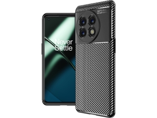 OnePlus 11 Carbon Design Hülle TPU Case flexibel schwarz