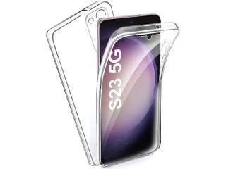 Samsung Galaxy S23 Touch Case 360 Grad Rundumschutz transparent