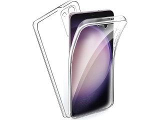 Samsung Galaxy S23+ Touch Case 360 Grad Rundumschutz transparent
