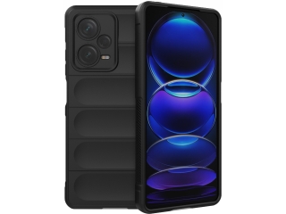 Xiaomi Redmi Note 12 Pro+ 5G CloudCase TPU Hülle schwarz