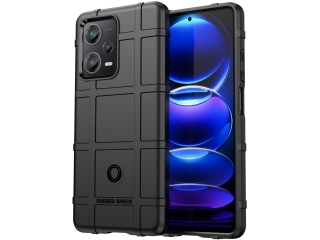 Xiaomi Redmi Note 12 Pro+ 5G Rugged Shield Anti-Shock Case schwarz