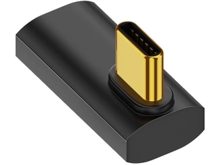 USB-C Adapter 90 Grad Winkel flach (male/female) USB4 40Gbit/s 240W