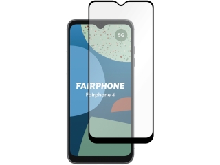 Fairphone 4 100% Vollbild Panzerglas Schutzfolie 2.5D 9H