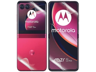 100% Display Schutz Folie Motorola Razr 40 Ultra Crystal Clear