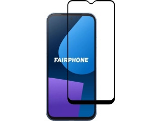 Fairphone 5 100% Vollbild Panzerglas Schutzfolie 2.5D 9H