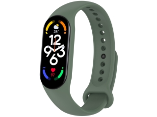 Xiaomi Smart Band 7 Ersatz Armband Silikon olivgrün