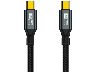 USB-C Kabel USB 3.2 Gen 2x2 20 Gbit/s 8K 100W 0.5m Data & Charge