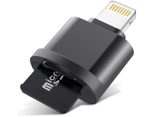 Lightning auf MicroSD Adapter für Fotos, Video, Dateien übertragen