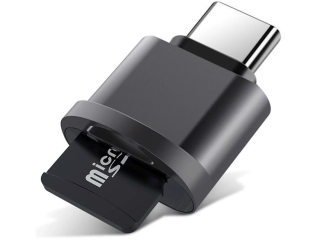 USB-C auf MicroSD Adapter für Fotos, Video, Dateien übertragen