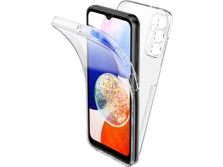 Samsung Galaxy A14 5G Touch Case 360 Grad Rundumschutz transparent
