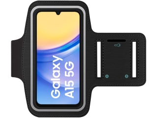Samsung Galaxy A15 5G Fitness Jogging Sport Armband Schlüsselfach