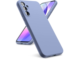 Samsung Galaxy A54 5G Liquid Silikon Case Hülle distant blue