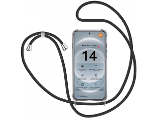 Xiaomi 14 Ultra Handykette Necklace Hülle Gummi transparent