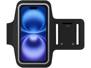 Apple iPhone 16 Plus Fitness Jogging Sport Armband Schlüsselfach