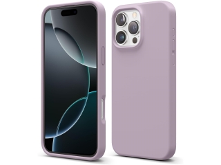 Apple iPhone 16 Pro Max Liquid Silikon Case Hülle orchid purple