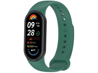 Xiaomi Smart Band 9 Ersatz Armband Silikon nachtgrün