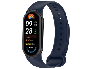 Xiaomi Smart Band 9 Ersatz Armband Silikon navyblau