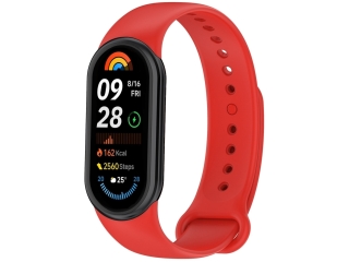 Xiaomi Smart Band 9 Ersatz Armband Silikon rot