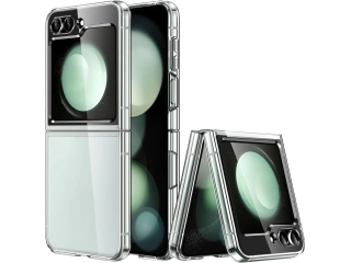 Samsung Galaxy Z Flip5 SuperClear Case Hybrid Hülle transparent