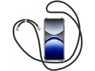 Oppo Find X8 Pro 5G Handykette Necklace Hülle Gummi transparent