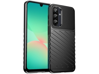 Samsung Galaxy A26 SpaceCase Stripes Anti-Impact Hülle schwarz