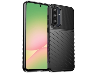 Samsung Galaxy A56 SpaceCase Stripes Anti-Impact Hülle schwarz