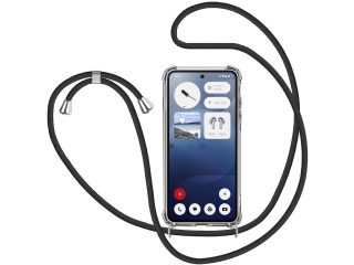 Nothing Phone (3a) Handykette Necklace Hülle Gummi transparent