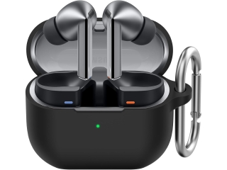 Samsung Galaxy Buds3 Pro Liquid Silikon Case Hülle schwarz