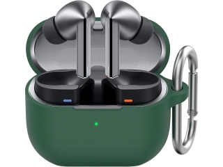 Samsung Galaxy Buds3 Pro Liquid Silikon Case Hülle nachtgrün