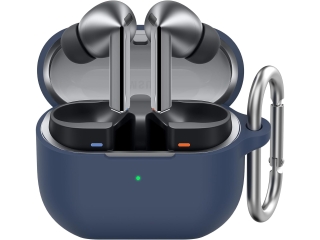 Samsung Galaxy Buds3 Pro Liquid Silikon Case Hülle navyblau