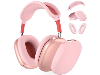 Apple AirPods Max Liquid Silikon Kopfhörer Schutzhülle rosa
