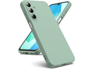 Samsung Galaxy A16 5G Liquid Silikon Case Hülle matcha green