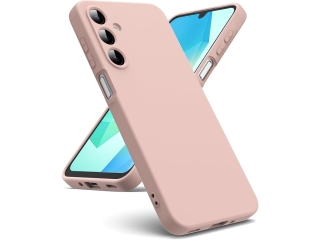 Samsung Galaxy A16 5G Liquid Silikon Case Hülle rosa