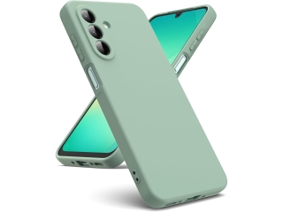Samsung Galaxy A26 Liquid Silikon Case Hülle matcha green