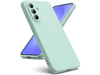 Samsung Galaxy A36 Liquid Silikon Case Hülle mint green