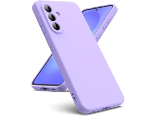 Samsung Galaxy A36 Liquid Silikon Case Hülle purple