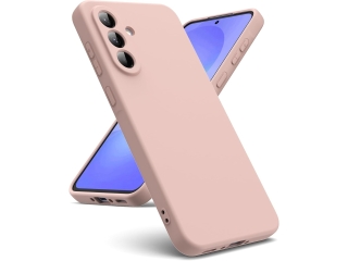 Samsung Galaxy A36 Liquid Silikon Case Hülle rosa