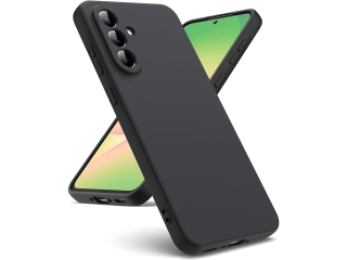 Samsung Galaxy A56 Liquid Silikon Case Hülle schwarz